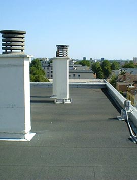 Terrasse autoprotégée